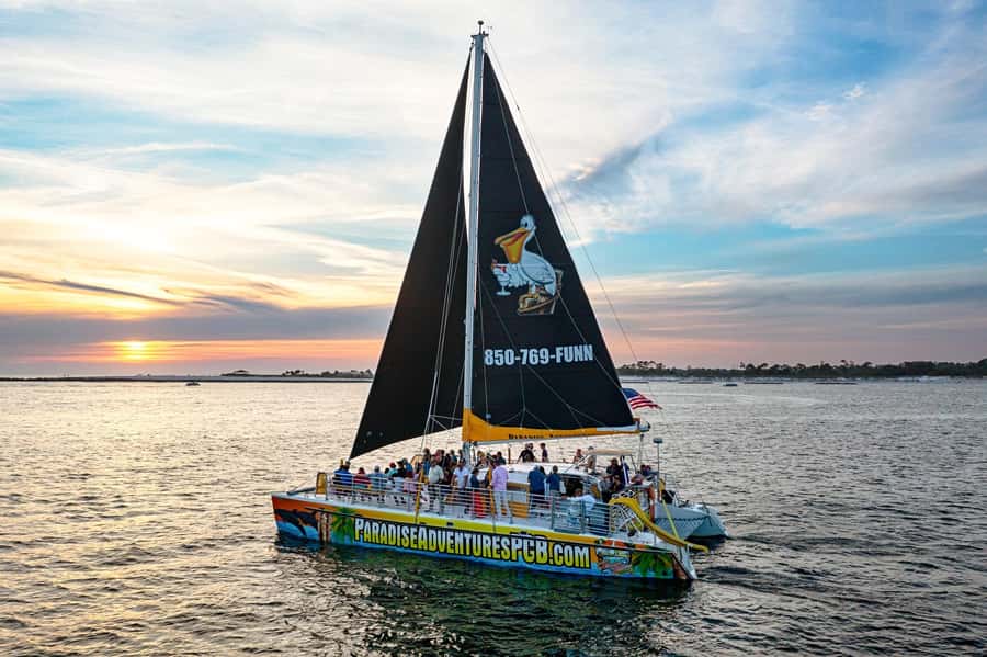 Panama City Beach: Sunset Sail on the Privateer Catamaran - Key points to know before you book