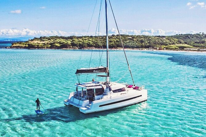 Panormo: Luxury Catamaran Cruise with Lunch & Open Bar - Sailing beside Crete’s rugged coast