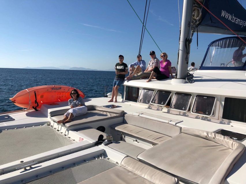 Paros: Catamaran Cruise with Swimming, Meal and Drinks - What the Paros catamaran day is really like