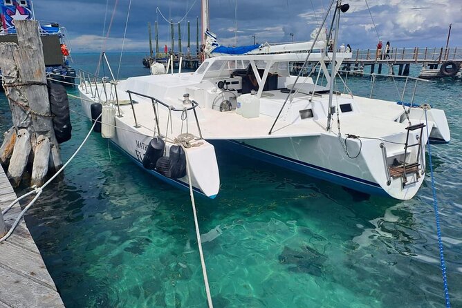 Party at Sea Private Catamaran Tour with Music and Drinks - Playa Tortugas, Beach Club Time, and Shopping