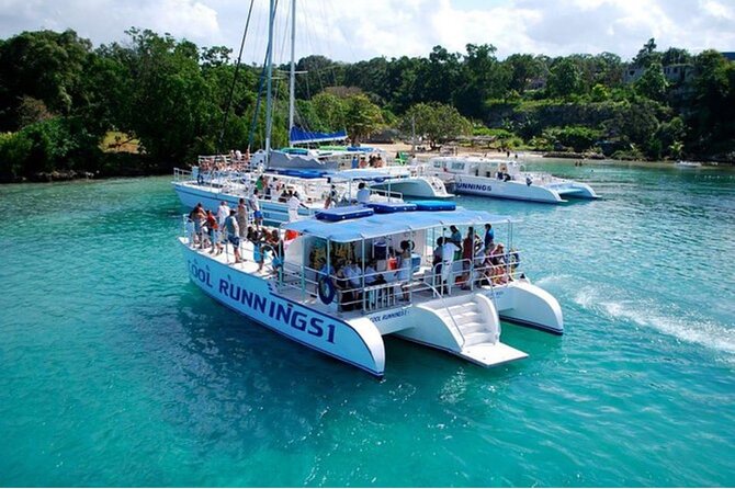 Party Catamaran and Snorkeling Tour in Montego Bay - Snorkeling in the Caribbean water