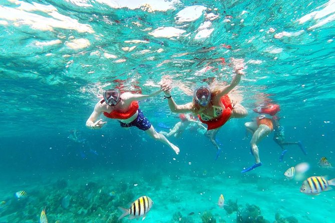 Party Catamaran: OpenBar, Music, Negril Beach, Caves, Snorkeling - Margaritaville and your first look at 7 Mile Beach