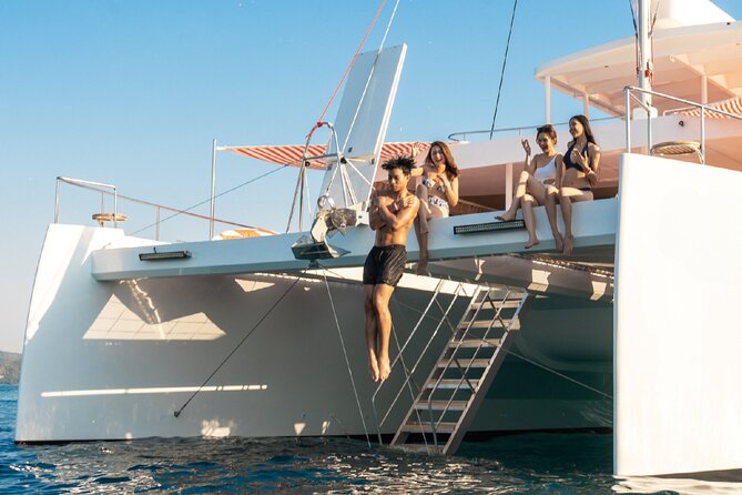 Pattaya: 3 Island-Hopping Full-Day Party Catamaran Cruise - Starting at Ocean Marina Yacht Club
