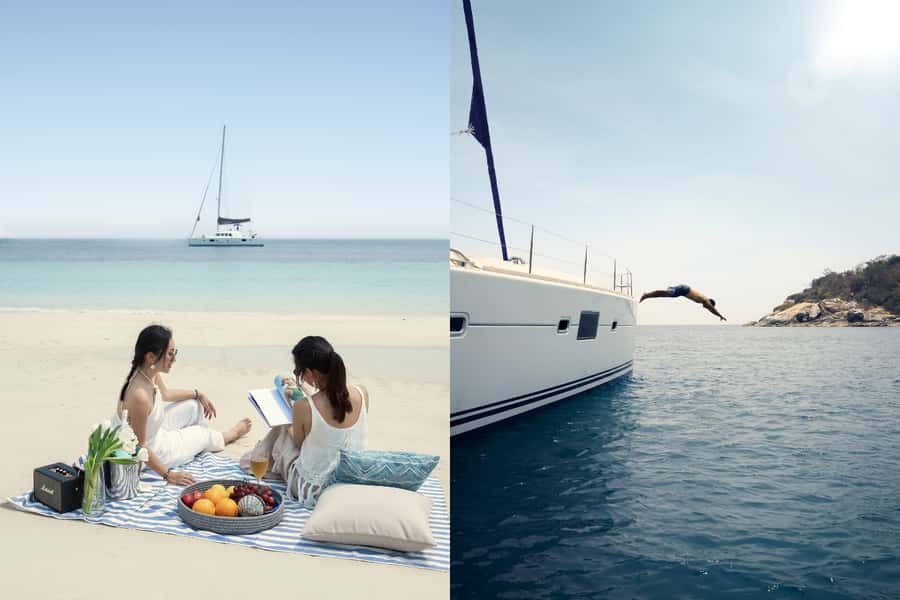 Pattaya: Islands Private Catamaran Khram or Monkey island - What is included on the boat