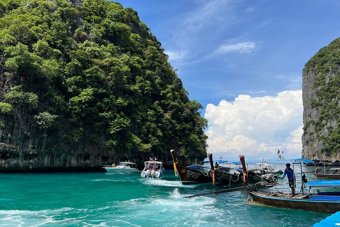 Phi Phi Island Adventure Day Tour from Phuket Speedboat/Catamaran - Monkey Beach may be a boat-side sight