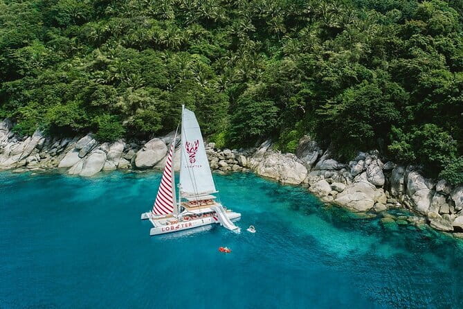 Phuket: Aeolos Catamaran Tour to Coral & Racha Islands + Lunch - Racha Yai: the longest swimming stop