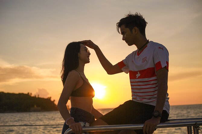 Phuket Catamaran Snorkel & Sunset: Coral & Racha - Promthep Cape and line fishing near sunset