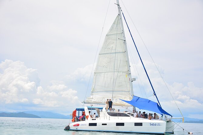 Phuket Catamaran Snorkel & Sunset: Coral & Racha - Returning through Chalong Bay