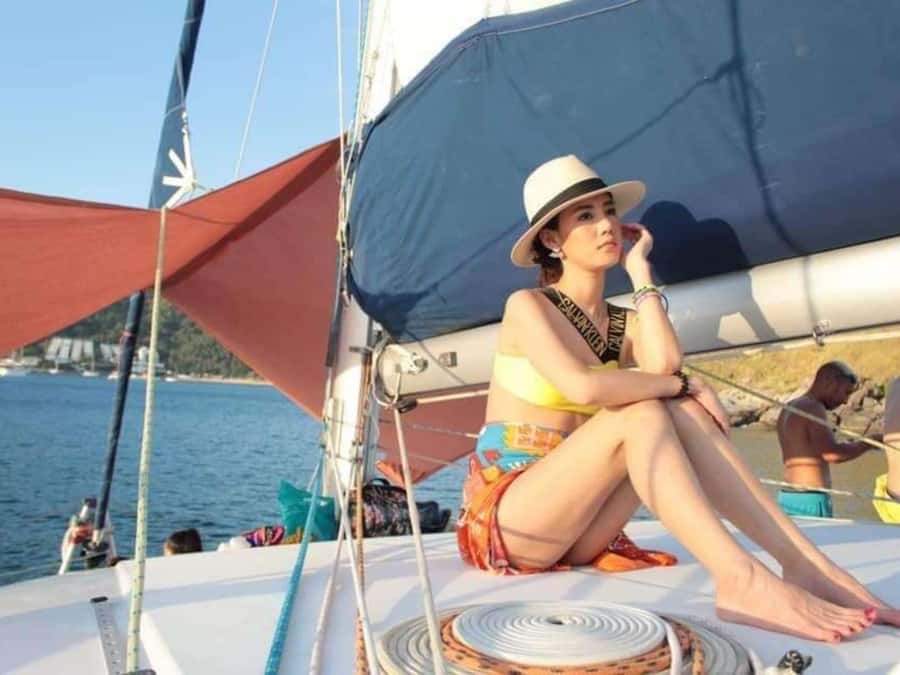 Phuket: Coral and Racha Islands Catamaran Cruise with Lunch - Coral Island: two hours of beach and paid activities