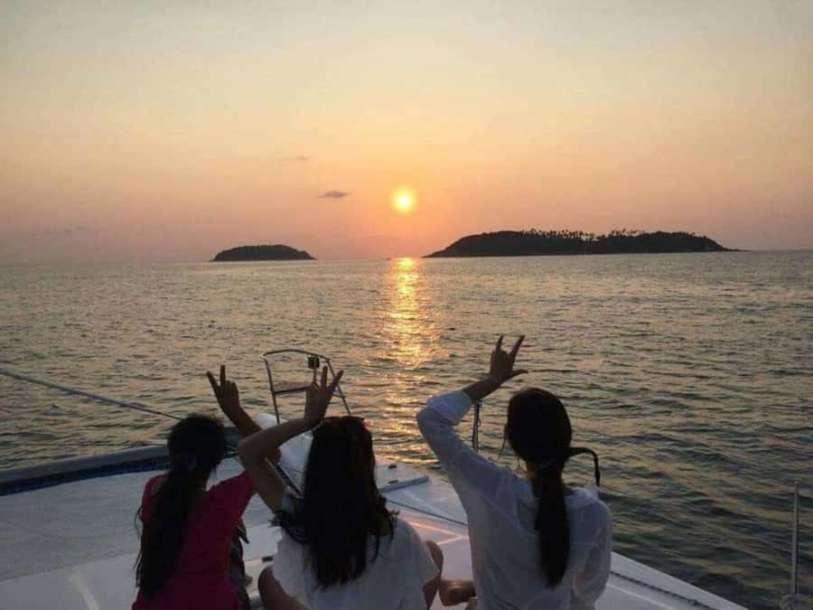 Phuket: Coral and Racha Islands Catamaran Cruise with Lunch - Racha Island: the best time for snorkeling