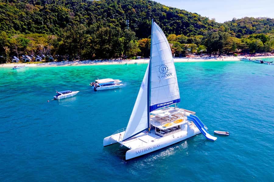 Phuket: Coral Island Day Trip and Sunset Dinner by Catamaran - Key points to know before booking