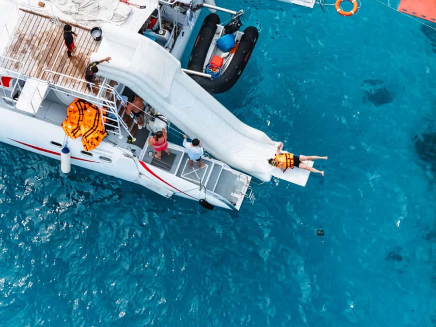 Phuket : Coral Island & Racha Island by Catamaran Tour - Coral Island: beach time, lunch, and extra charges