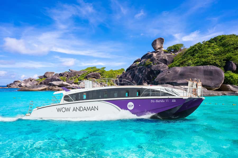 Phuket/Khao Lak: Similan Royal Day Trip by Speed Catamaran - The crossing into Mu Ko Similan National Park