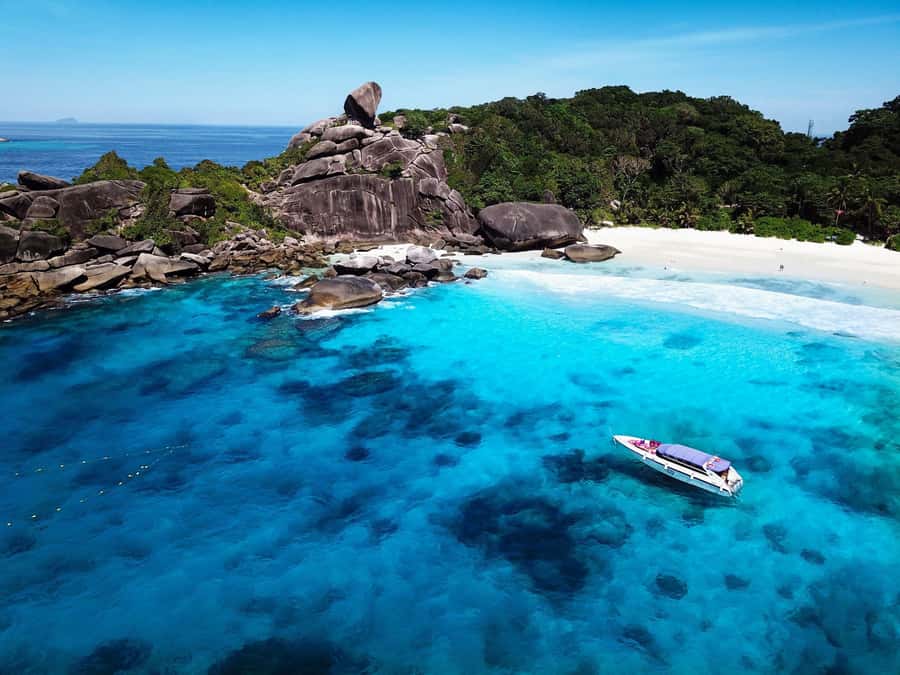 Phuket/Khao Lak: Similan Royal Day Trip by Speed Catamaran - Koh Miang, Island No. 4, gives you the first beach hour
