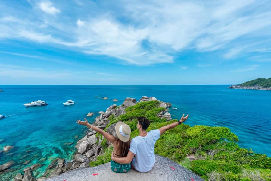 Phuket/Khaolak: Similan Islands Speed Catamaran Premium Trip - From Phuket or Khaolak to Thap Lamu Pier