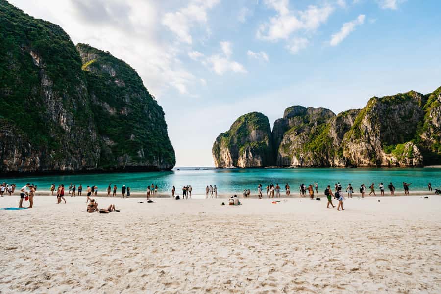 Phuket: Phi Phi Islands Day-Trip by Speed Catamaran - Viking Cave and the snorkeling stop