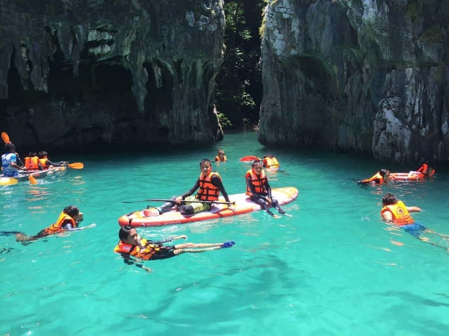 Phuket: Phi Phi Maya Bamboo Island By Speed Catamaran - Viking Cave is a brief sightseeing stop