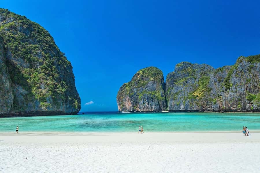 Phuket: Phi Phi Maya Bamboo Island By Speed Catamaran - The second snorkel comes near Ko Phi Phi Le