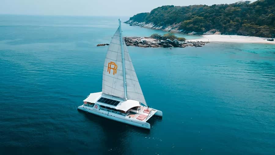 Phuket: Racha and Coral Island Catamaran snorkeling Trip - A full day from Phuket to the open sea