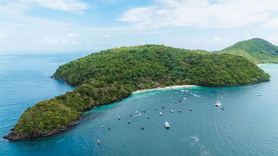 Phuket: Racha and Coral Island Sunset Catamaran Party Tour - Racha Island offers more time to explore