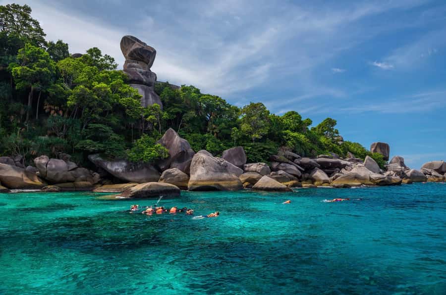 Phuket: Similan Island Day Trip by Speed Boat Catamaran - Island 9 and the best underwater scenery