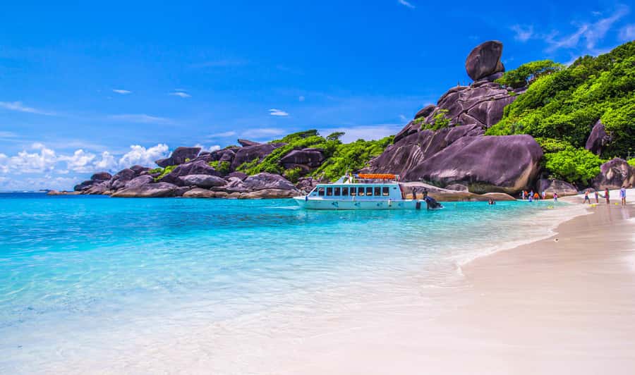 Phuket: Similan Island Day Trip by Speed Boat Catamaran - Island 8, Sailboat Rock, and Donald Duck Bay