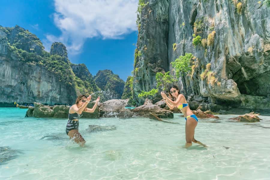 Phuket: Ultimate Phi Phi & Maya Bay Speed Catamaran Tour - Viking Cave and the final stop at Khai Nai Island