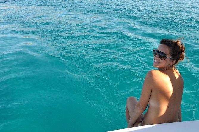 Playa Es Arenals Catamaran Private Full Day Trip - Cruising past Migjorn Beach to Playa Es Arenals