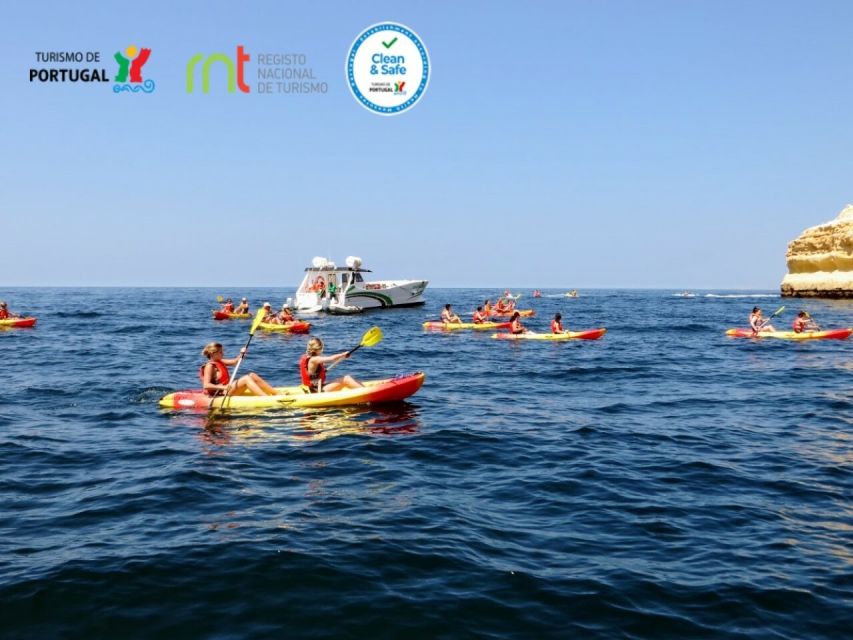 Portimão: Private Benagil Caves Catamaran and Kayak Tour - Alfanzina Lighthouse and the golden coast