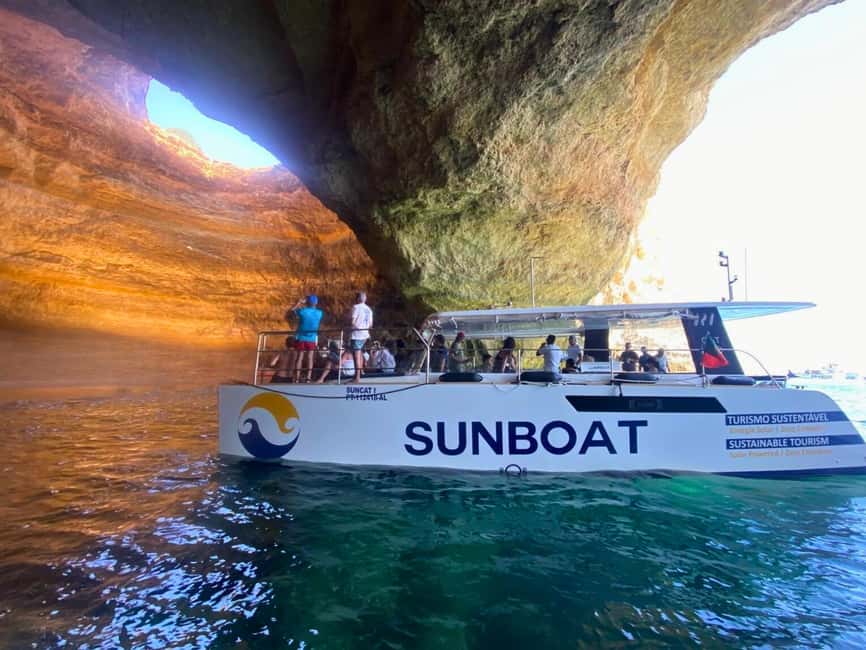 Portimao: SUNSET Benagil Caves Tour | Eco Catamaran - Key points to know before you book