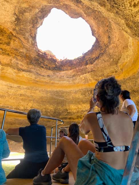 Portimao: SUNSET Benagil Caves Tour | Eco Catamaran - Why the eco catamaran changes the mood