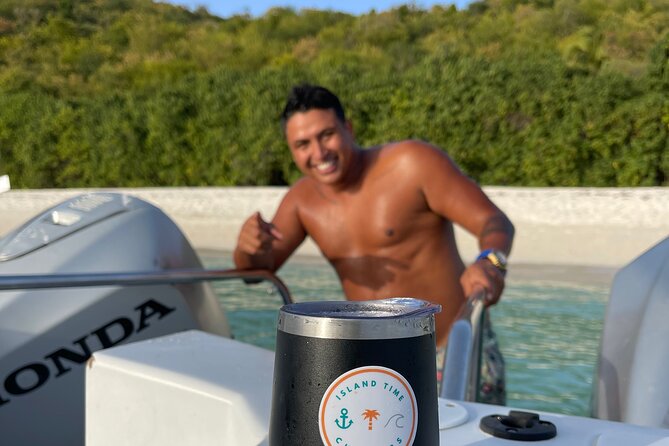 Power Catamaran All Included Island Trips - Optional snorkeling at an 18 to 25 foot reef