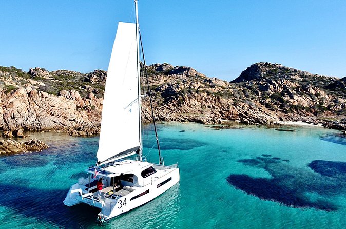 PREMIUM catamaran excursion archipelago of La Maddalena - Lunch with Sardinian flavor