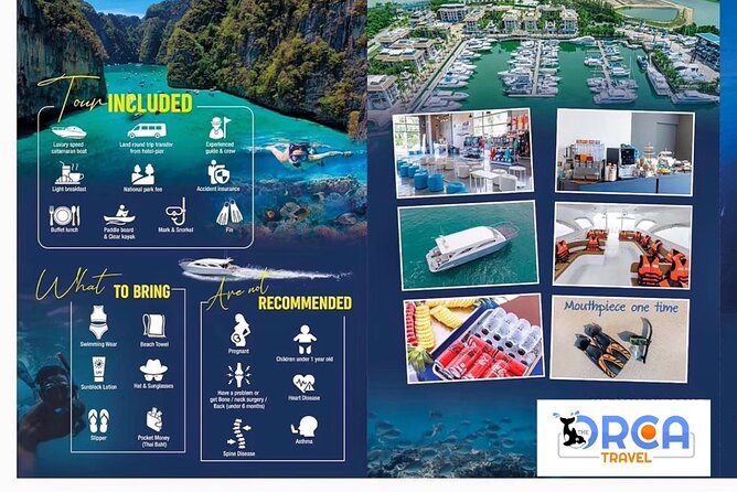 Premium Phi Phi, bamboo island tour Speed Catamaran - Bamboo Island and the best early swim