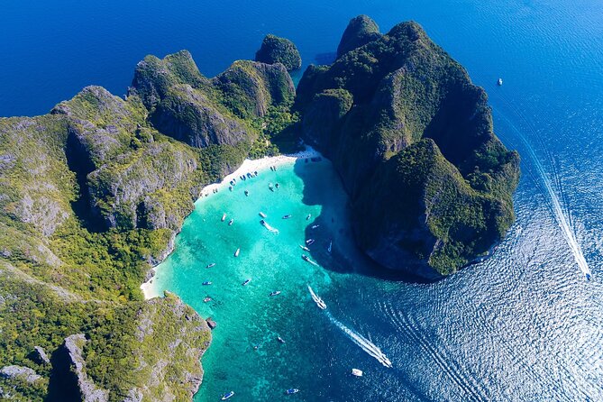 Premium Phi Phi, bamboo island tour Speed Catamaran - Koh Khai Nai: an easy first island stop