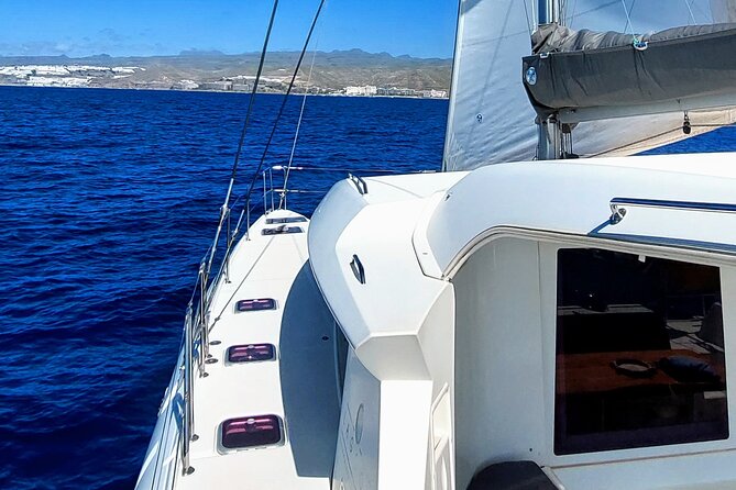 Private 5 hour catamaran cruise in south of Gran Canaria - The crew and the tone of the day