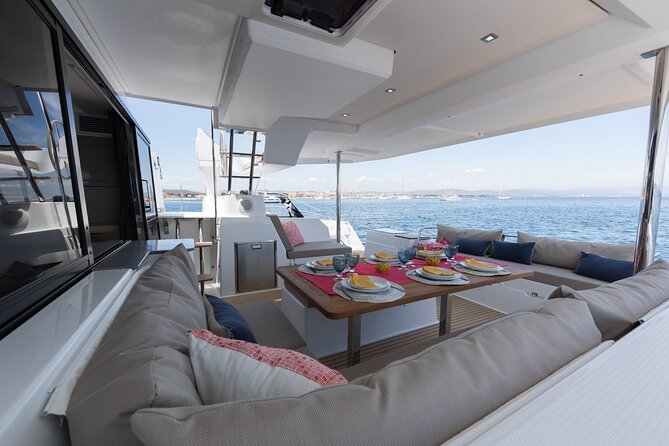 Private 5-Hour Cruise on Brand-New Luxury Catamaran in Mykonos - Lunch, drinks, and the crew