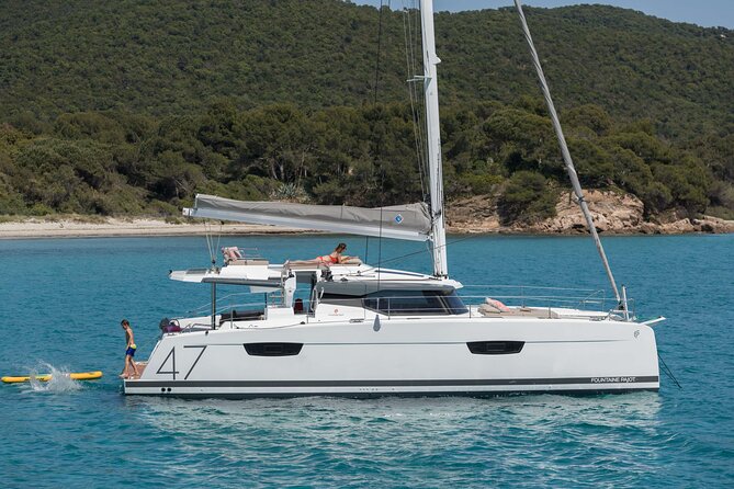 Private 5-Hour Cruise on Brand-New Luxury Catamaran in Mykonos - Choosing between the south coast and Rhenia Island