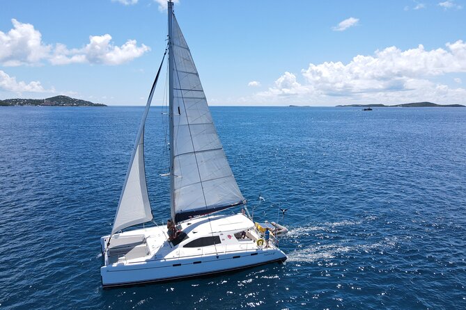 Private 6 Hrs 47 ft. Catamaran Snorkel & Cielo Charter (30p. max) - A private day aboard the Nemo catamaran