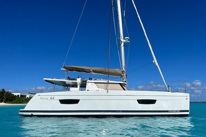 Private Afternoon Tour Catamaran 44 Big Ben - Grace Bay Beach from the water