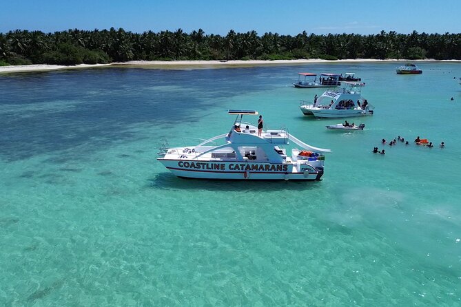 Private, All Inclusive, Double-Decker Catamaran in Punta Cana - The Natural Pool and floating bar