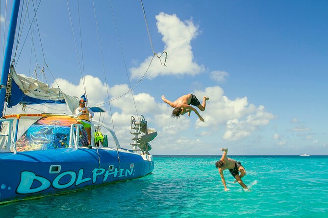 Private Catamaran Adventure Cruise with Rope Swing and Water Slide - Key points at a glance
