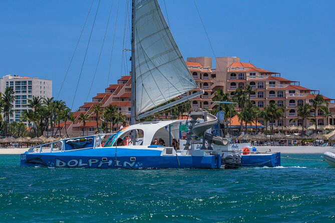Private Catamaran Adventure Cruise with Rope Swing and Water Slide - Rope swing and spinning water slide