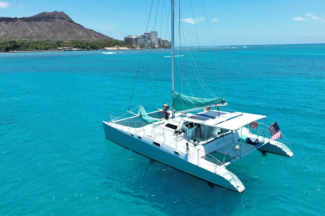 Private Catamaran Charter in Waikiki (1-6 Guests) - Choosing between snorkeling, swimming, and sailing