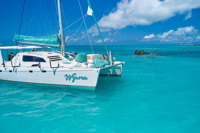 Private Catamaran Charter on Wyuna - Why Wyuna works well for a private Bermuda day
