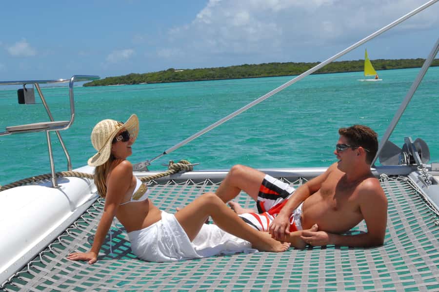 Private Catamaran Charter to Ile aux Cerfs - Sailing around Mahébourg and the inner lagoon