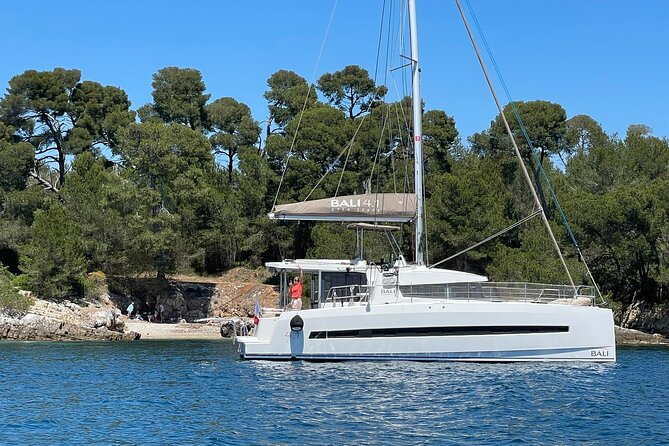 Private catamaran cruise, Lérins Islands, Antibes , Cannes - Starting at Vieux Port Golfe Juan