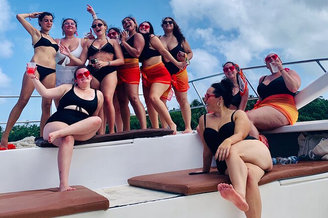 Private Catamaran Cruise with Slide & unlimited drinks - The slide and the boat’s private feel