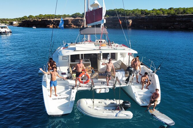 Private Catamaran Excursion through Formentera - Food, drinks, music, and the practical comfort level