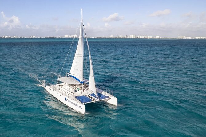 Private Catamaran from Cancun to Isla Mujeres | For up to 100 pp - Setting out from Marina Las Perlas
